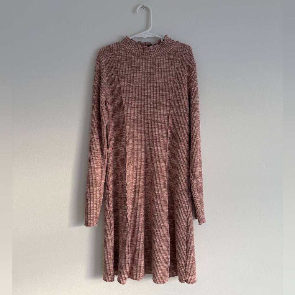 Zara Mockneck Sweater Dress